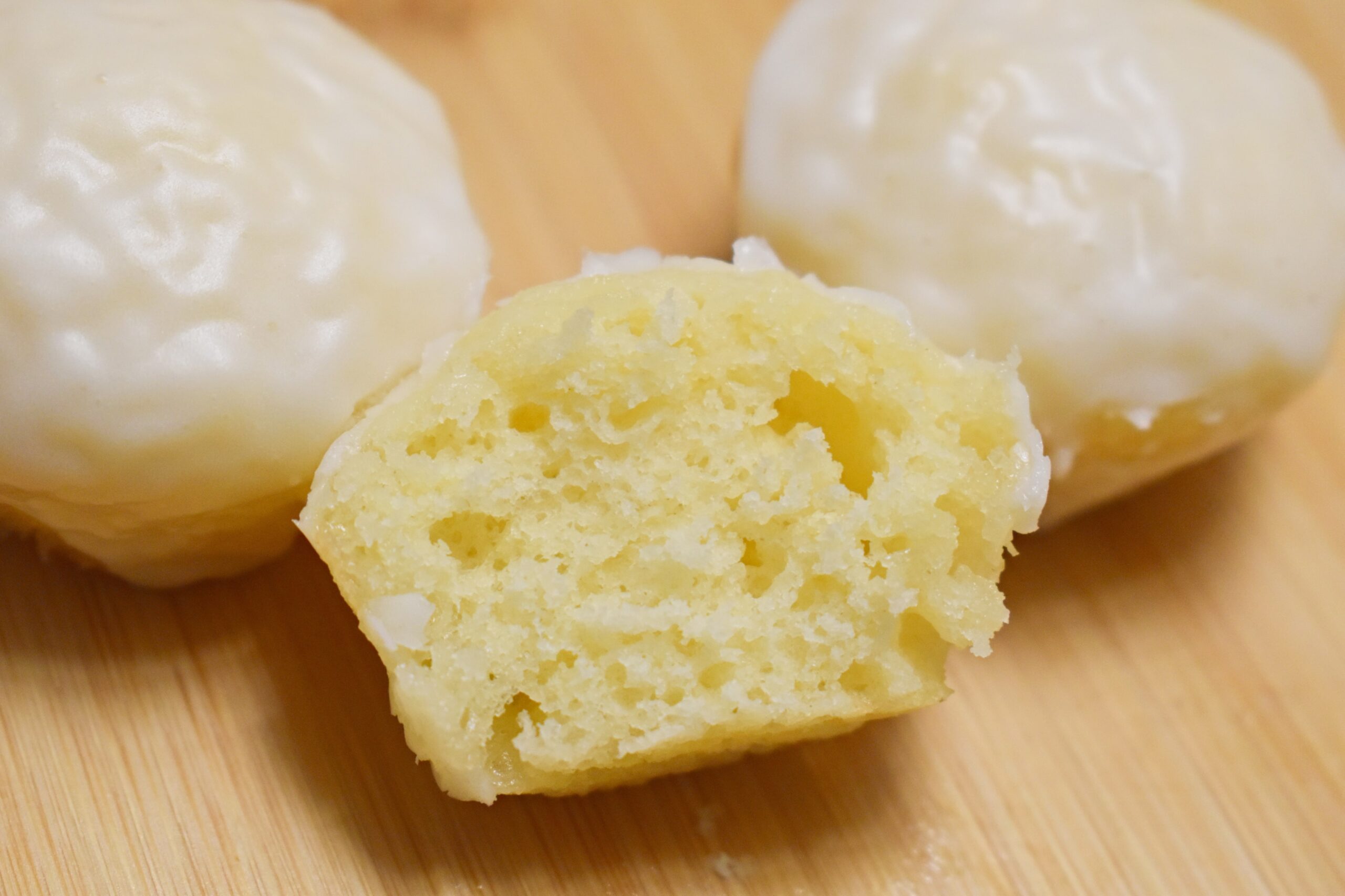 Mini Glazed Lemon Muffins