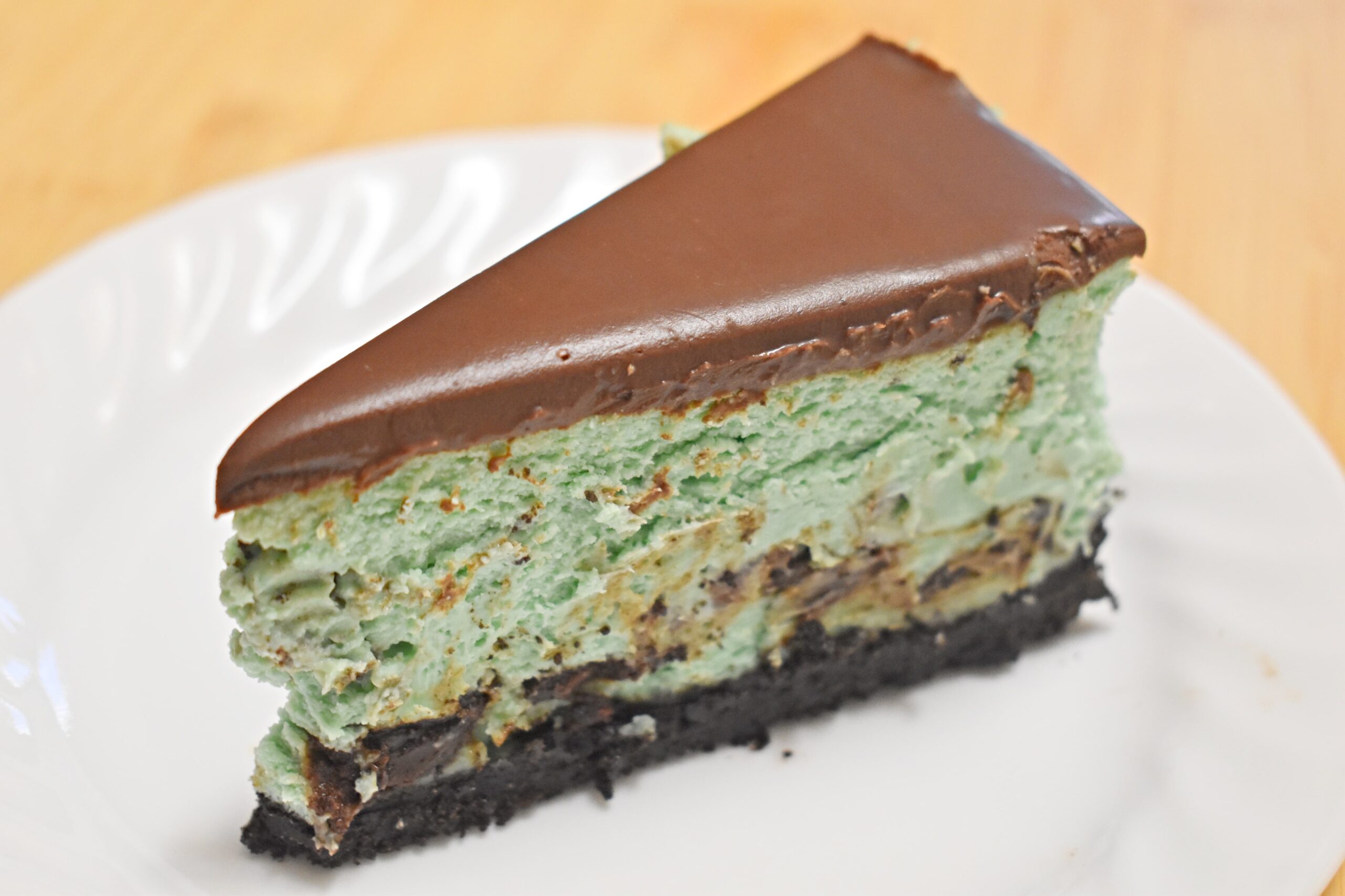 Chocolate Mint Cheesecake