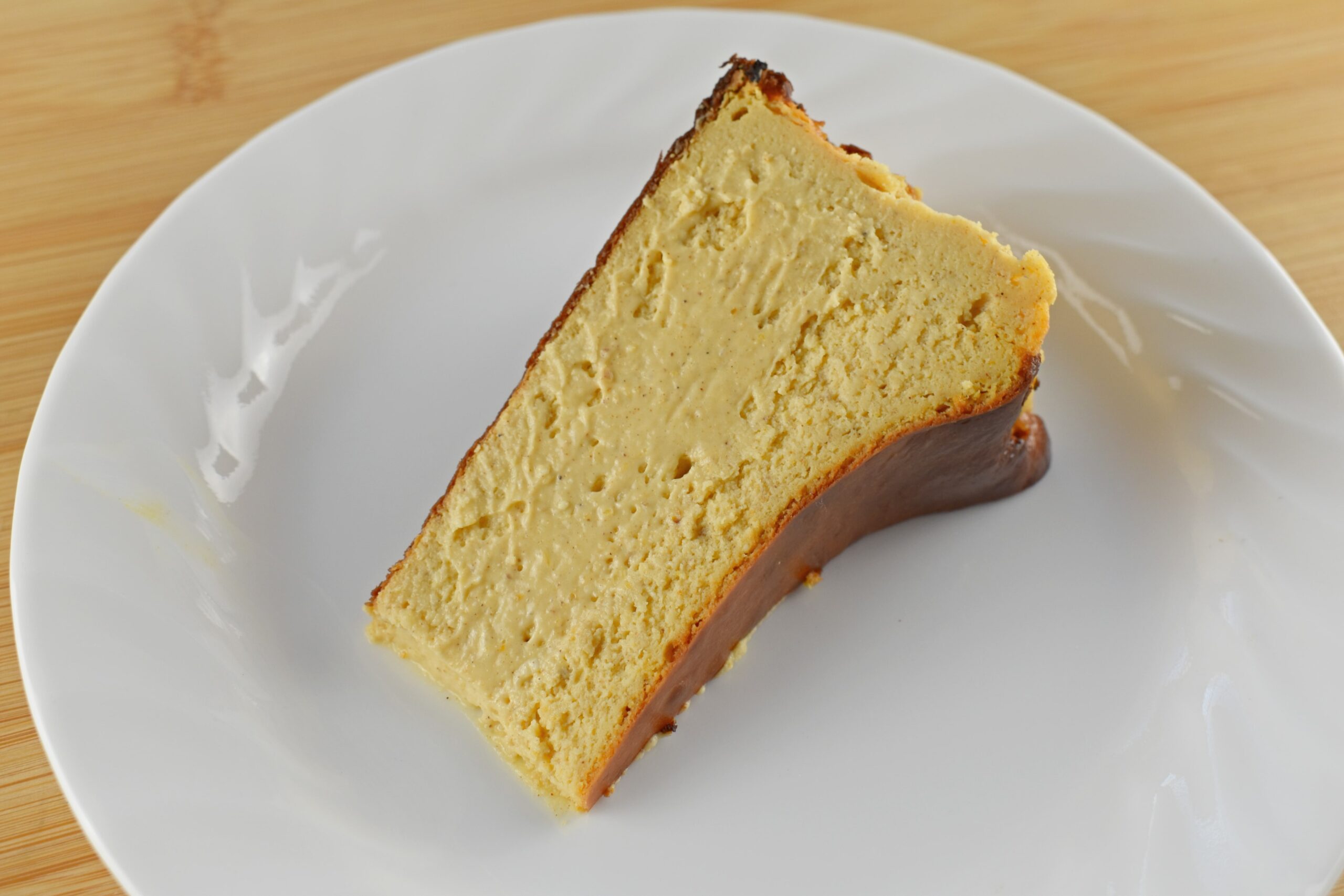Pumpkin Basque Cheesecake